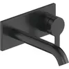 Image de Duravit, Robinetterie de salle de bains, Mitigeur monocommande pour lavabo C.1 encastré, saillie 174mm noir mat