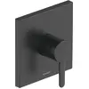 Image de Duravit, Robinetterie de salle de bains, Mitigeur monocommande de douche C.1 encastré, carré noir mat