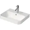 Image de Duravit, Évier, Vasque à poser HAPPY D.2 PLUS m ÜL m HLB 500x400mm sans trou pour robinet blanc (40 cm, 50 cm)