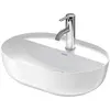 Image de Duravit, Évier, Vasque à poser LUV sans robinetterie 500x350mm 1 trou robinetterie blanc (35 cm, 50 cm)