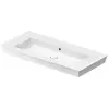 Image de Duravit, Lavabo, Meuble lavabo WHITE TULIP m ÜL m HLB sans trou pour robinet 1050x490mm blanc (490 mm, 1050 mm)