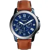 Image de Fossil, Montre, Grant, Bleu, (Chronographe, Horloge analogique, 44 mm)