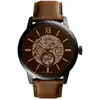 Image de Fossil, Montre, Townsman, Noir, (Horloge analogique, 48 mm)