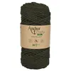 Image de Corde de Coton Recyclé Macramé Anchor Crafty Fine - 250gr - Anchor(...) - 121 Vert Kaki