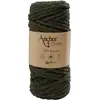 Image de Anchor Crafty (fil de macramé, torsadé) env. 5mm, Fil + laine, Vert