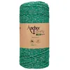 Image de Corde de Coton Recyclé Macramé Anchor Crafty Fine Metallic - 250gr - Anchor(...) - Vert