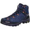 Image de Salewa, Hommes, Chaussures de randonnée, Chaussure Alp Trainer 2 Mid GORE-TEX (44), Bleu