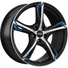 Image de Jante Alu Ronal R62 Blue - 18 Pouces - Jetblack-matt-frontkopiert