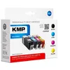 Image de KMP MULTIPACK C107PIXV - Pack de 4 - à rendement élevé - noir, jaune, cyan, magenta - compatible - cartouche d'encre (alternative pour : Canon 0318C001, Canon 0332C001, Canon 0333C001, Canon 0334C001, Canon CLI-571CXL, Canon CLI-571MXL, Canon CLI-571Y