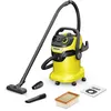 Image de Aspirateur à Eau et Poussière Karcher Wd 5 P V25522 1100W 25L Réservoir en Plastique Noir Jaune