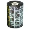 Image de Zebra, Ruban d'étiquetage, ZipShip 2300, ruban à transfert thermique, cire, 131mm ZipShip 2300, ruban à transfert thermique (13.10 cm, Noir)
