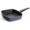 Image de Woll Poêle en fonte, rectangulaire 30 x 26 cm, Poêle + casserole, Noir