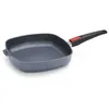 Image de Poêle carrée Diamond Lite 28 cm - Woll - Gris - Fonte Aluminium