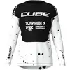 Image de Cube Bike, Femmes, Maillot de cyclisme, X Factory Racing - Maillot VTT à manches longues pour femme   M (M), Blanc, Noir, M