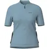 Image de Cube Bike, Femmes, Maillot de cyclisme, Maillot Gravel Cargo à fermeture éclair intégrale - Femmes   XXL (XXL), Bleu, XXL