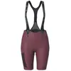 Image de Cube Bike, Femmes, Pantalon de cyclisme, Gravel Cargo - Cuissard à bretelles pour femme avec rembourrage   M (M), Rouge