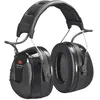 Image de Radio FM Peltor WorkTunes Pro 3M - Casque antibruit en serre-tête avec entrée MP3 - Atténuation 32 dB - 1 x casque double fonction musique / antibruit en noir