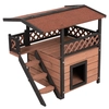 Image de Maisonnette L 77 x l 56,4 x H 72,4 cm - pour chat et petit chien