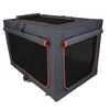 Image de Niche pliable Alu deluxe - taille M : l 50,5 x P 76 x H 48 cm