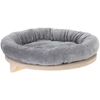 Image de Panier Natural Paradise Dahlia gris clair - pour chat