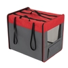 Image de Niche pliable First Class Basic - taille XL : l 66 x P 96,5 x H 73,5 cm, rouge/gris