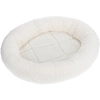 Image de Panier Fluffy 2in1 blanc - L 50 x l 42 x H 7,5 cm - pour chat et petit chien