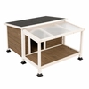 Image de Niche Doug pour chien - taille S : L 85,7 x P 96,5 x H 58,3 cm