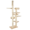 Image de Arbre à chat Natural Paradise Amaryllis fixation plafond - crème (2 colis*)
