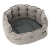 Image de Panier Cozy ecoLIFE gris pour chien - L 80 x l 72 x H 31 cm