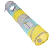 Image de Tunnel de jeu TIAKI Fusée pour chat - L 120 x 25 cm de diamètre
