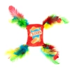 Image de Jouet Crinkle Crisps à plumes pour chat - 1 jouet