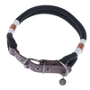 Image de Collier Nomad Tales Spirit, ébène pour chien - taille M : tour de cou 40 - 46 cm, l 35 mm