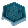 Image de TIAKI Slow Feeder bleu hexagonal 450ml chien