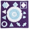 Image de TIAKI Tapis à renifler Formes géométriques 70x70x1cm Chien