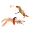 Image de Lot de jouets TIAKI Toucans avec menthe à chat - lot de 2 jouets