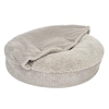 Image de Panier Flocon pour chien - housse de rechange : Ø 90 cm, gris clair