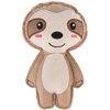 Image de Jouet TIAKI Paresseux qui couine pour chien - L 17 x l 10 x H 4 cm