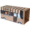 Image de Tunnel en papier TIAKI Coffee Truck pour chat 27x 22x 60 cm
