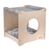 Image de Niche pour chat Mimosa Natural Paradise gris clair