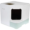 Image de Maison de toilette Hop-In de kooa en éco-plastique blanc/menthe pour chat