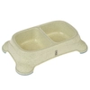Image de Gamelle double TIAKI 2 x 650 ml pour chien et chat