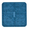 Image de Tapis à lécher de Noël TIAKI 16 x 16 x 0,8 cm, pour chat et chien