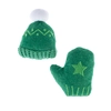 Image de Lot de jouets TIAKI Bonnet & gant de Noël pour chat - lot de 2 jouets