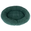 Image de Panier Fluffy 2in1 pour chat et petit chien - vert foncé : L 50 x l 42 x H 7,5 cm
