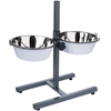 Image de TIAKI gamelle double avec support réglable 2x1600ml, 21cm gamelle pour chien
