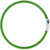 Image de Collier en silicone TIAKI Spark USB LED pour chien - vert
