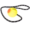 Image de Balle avec corde Nomad Tales Spirit USB avec LED pour chien   6,4 cm de diamètre x L 61 cm