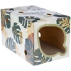 Image de TIAKI Nature Tunnel à feuilles pour chats L 40 x l 30 x H 30 cm