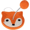 Image de TIAKI Griffoir en jute renard rouge pour chat