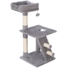 Image de zooplus Basics Arbre à chat, petit gris Chat